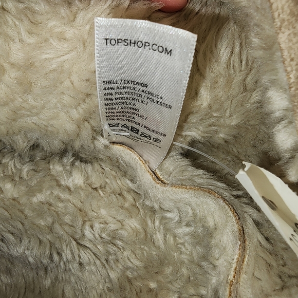 Topshop Faux Suede with Faux Fur Lining - Picture 12 of 14